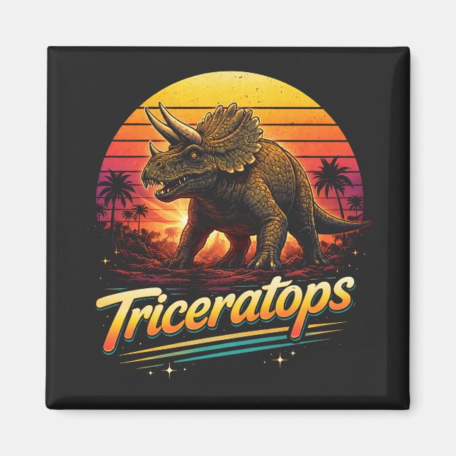 Aimant Triceratops (Devant)