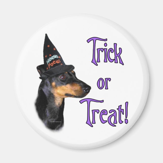 Aimant Trick de Manchester Terrier (Devant)