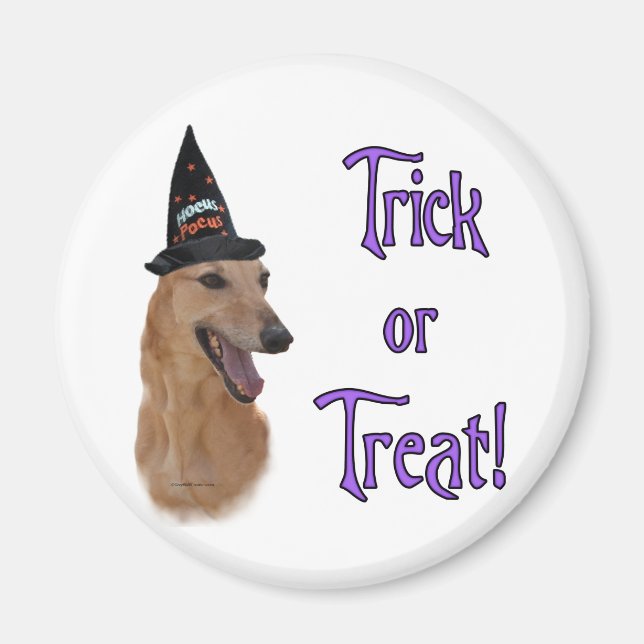 Aimant Trick gris (rouge) (Devant)