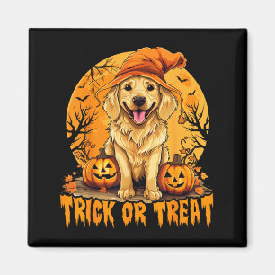 Aimant Trick Or Treat Chien Halloween 2