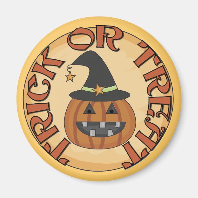 Aimant Trick ou Treat Tshirts et cadeaux (Devant)