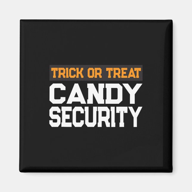 Aimant Tricoter Ou Traiter Candy Sécurité Maman Papa Hall (Devant)