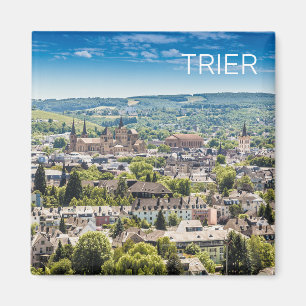 Aimant Trier Cityscape Panorama Moselle Allemagne Souveni