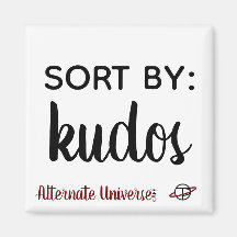 Aimant "Trier par : Kudos"