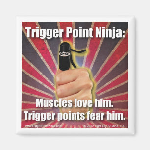 Aimant Trigger Point Ninja ® Muscles L'aiment