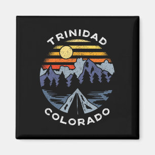 Aimant Trinidad Colorado Montagnes Vacances Camping Souve