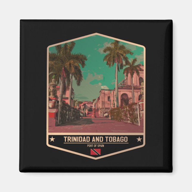 Aimant Trinité-et-Tobago (Devant)