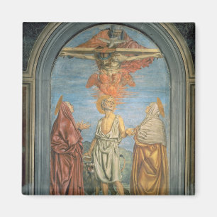 Aimant Trinité sainte avec St Jerome (fresque)