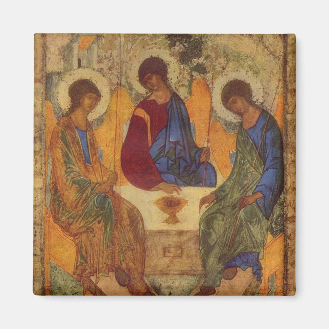 Aimant Trinity Rublev à la table (Devant)