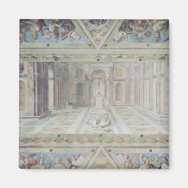 Aimant Triomphe du christianisme, des chambres Raphael (Devant)