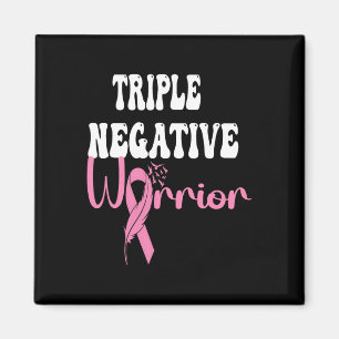 Aimant Triple Guerrier Négatif Cancer Survivant Le sein p
