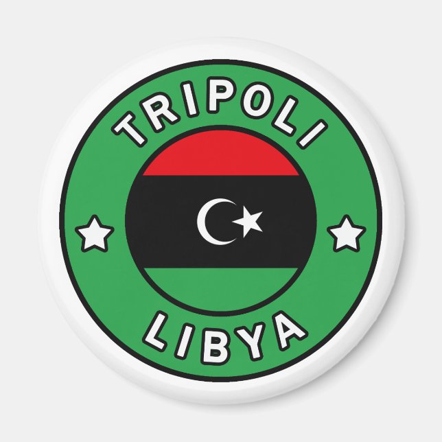 Aimant Tripoli Libye (Devant)