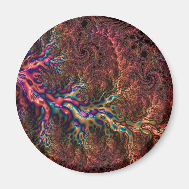 Aimant Trippy Fractal (Devant)