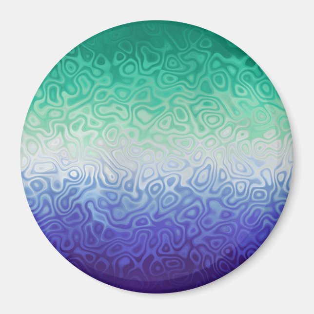 Aimant Trippy Ripply Funky Boho MLM Amour Entre Hommes Fi (Devant)