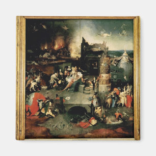 Aimant Triptyque : La tentation de saint Antoine