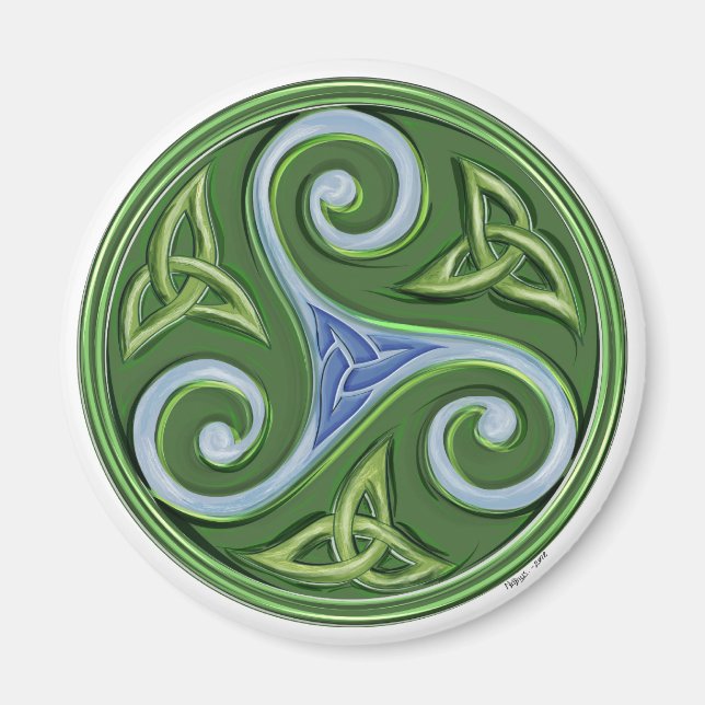 Aimant Triskelle (Devant)