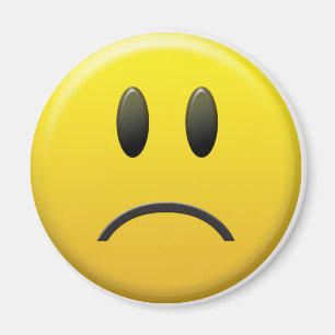 Aimant Triste visage