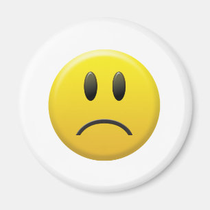 Aimant Triste visage