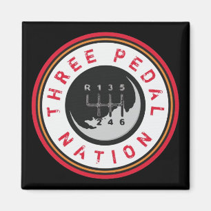AIMANT TROIS AMATEURS DE LA NATION PEDAL