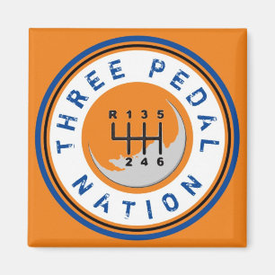 AIMANT TROIS AMATEURS DE LA NATION PEDAL