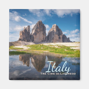 Aimant Trois cimes de Lavaredo/Drei Zinnen montagnes dolo