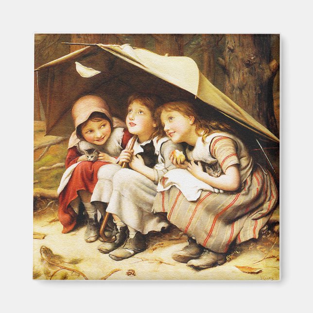 Aimant : Trois petits chatons (Devant)