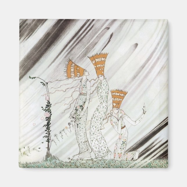 Aimant Trois princesses de Blue Mountain par Kay Nielsen (Devant)