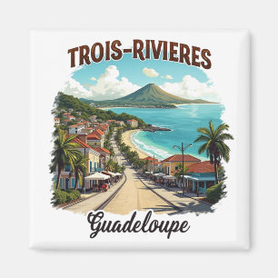 Aimant Trois-Rivières Guadeloupe Magnet