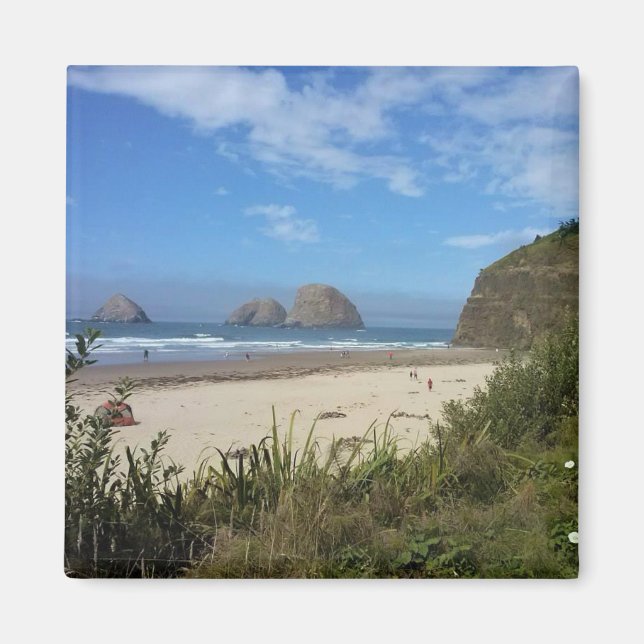 Aimant Trois Roches Arc, Océanside, Oregon (Devant)