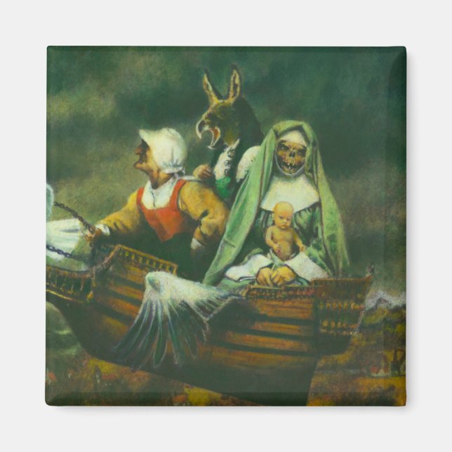 Aimant Trois Sorcières (Devant)