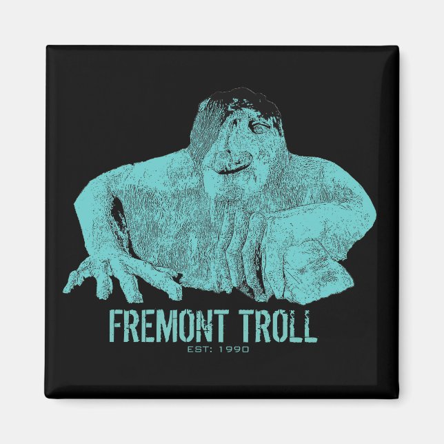 Aimant troll de Seattle (Devant)