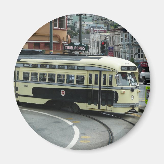 Aimant Trolley de San Francisco (Devant)