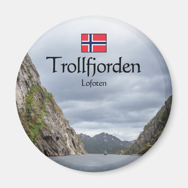 Aimant Trollfjord (Devant)