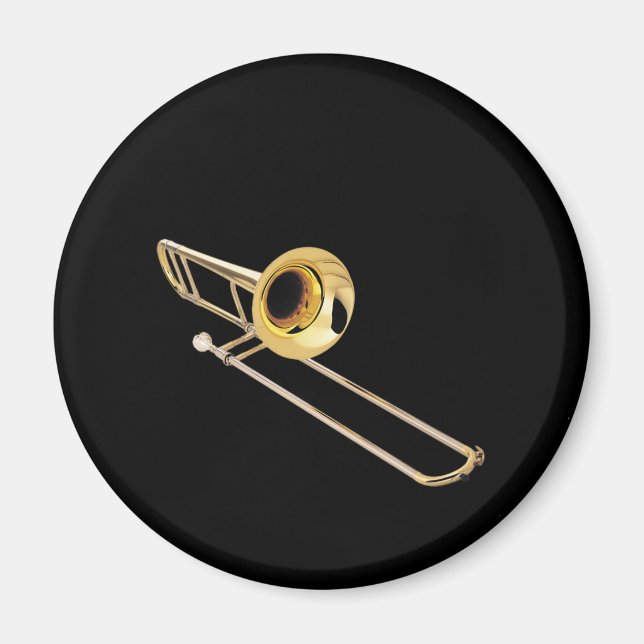 Aimant "Trombone" design cadeaux et produits (Devant)