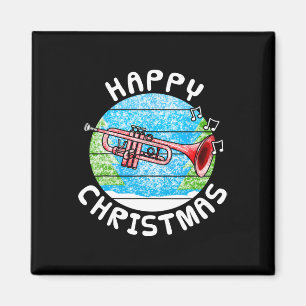 Aimant Trompette Noël Trompettiste Br Musicien Professeur