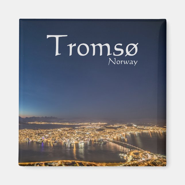 Aimant Tromso Norvège Souvenir (Devant)