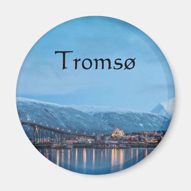 Aimant Tromso Norvège Souvenir (Devant)