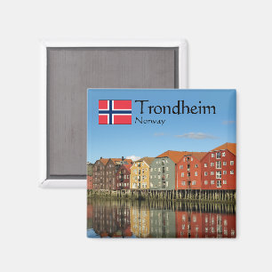 Aimant Trondheim Norvège Souvenir