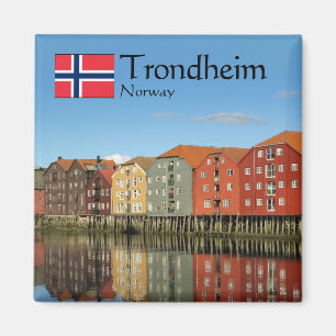 Aimant Trondheim Norvège Souvenir
