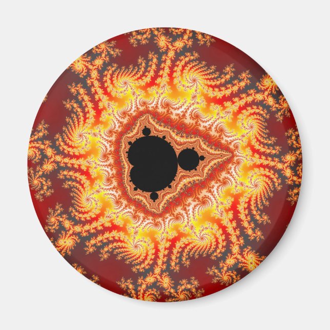 Aimant Trône de satan - Fractal (Devant)