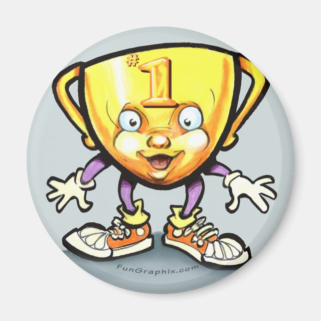 Aimant Trophée (Devant)