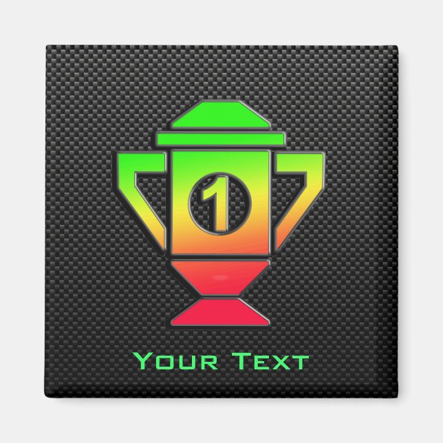 Aimant Trophée de la 1ère place (Devant)