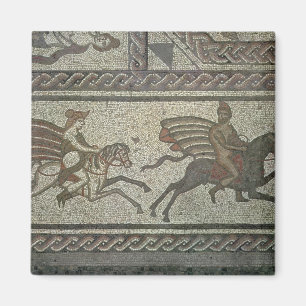 Aimant Trottoir de mosaïque de la villa romaine au bas