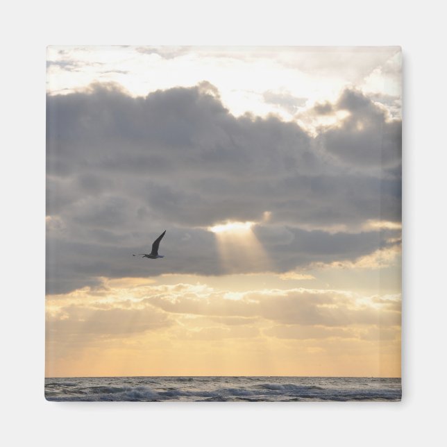 Aimant Trou De Poutres De Soleil Inspirationnel Dans L'Ai (Devant)