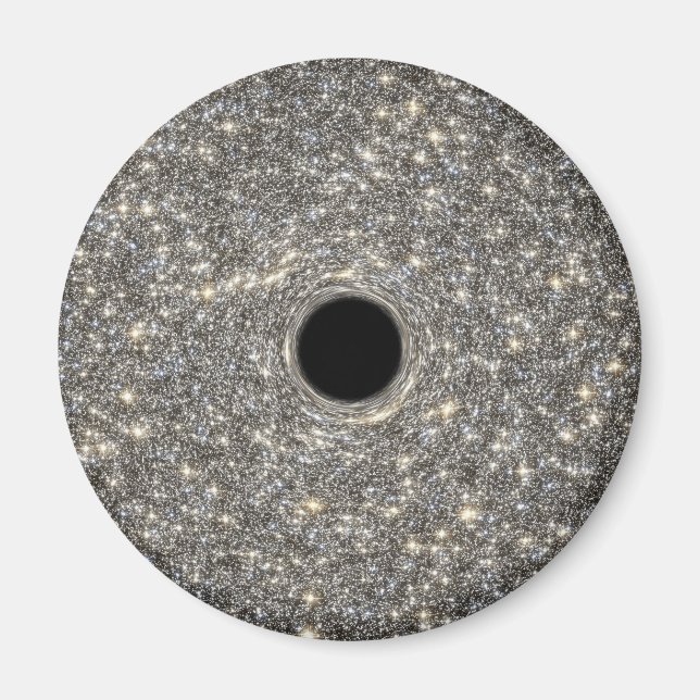 Aimant Trou Noir Supermassif Au Milieu D'Une Galaxie. (Devant)