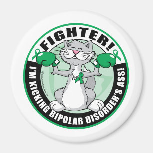 Aimant Trouble bipolaire Combat de chats