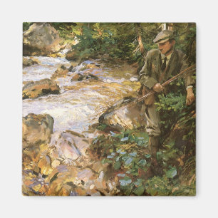 Aimant Trout Stream in the Tyrol par John Singer Sargent