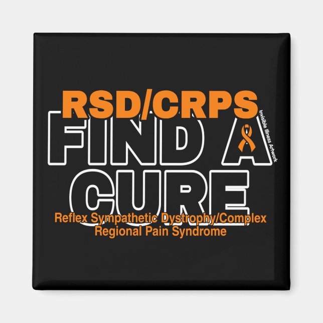 AIMANT TROUVER UNE CURE/BOLD...RSD/CRPS (Devant)