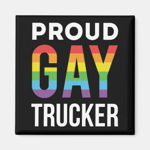 Aimant Trucker Gay
