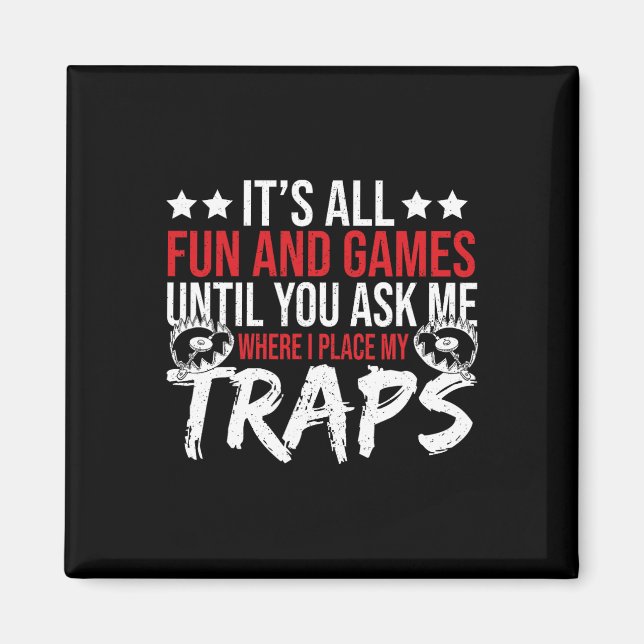 Aimant Trucs de chasseur de pièges Outils Trapper Gear Co (Devant)